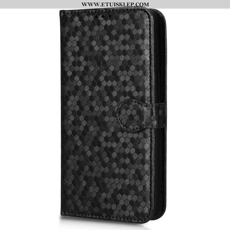Etui Folio do Google Pixel 7 Pro z Łańcuch Stylizowany Efekt Skóry W Stylu Vintage